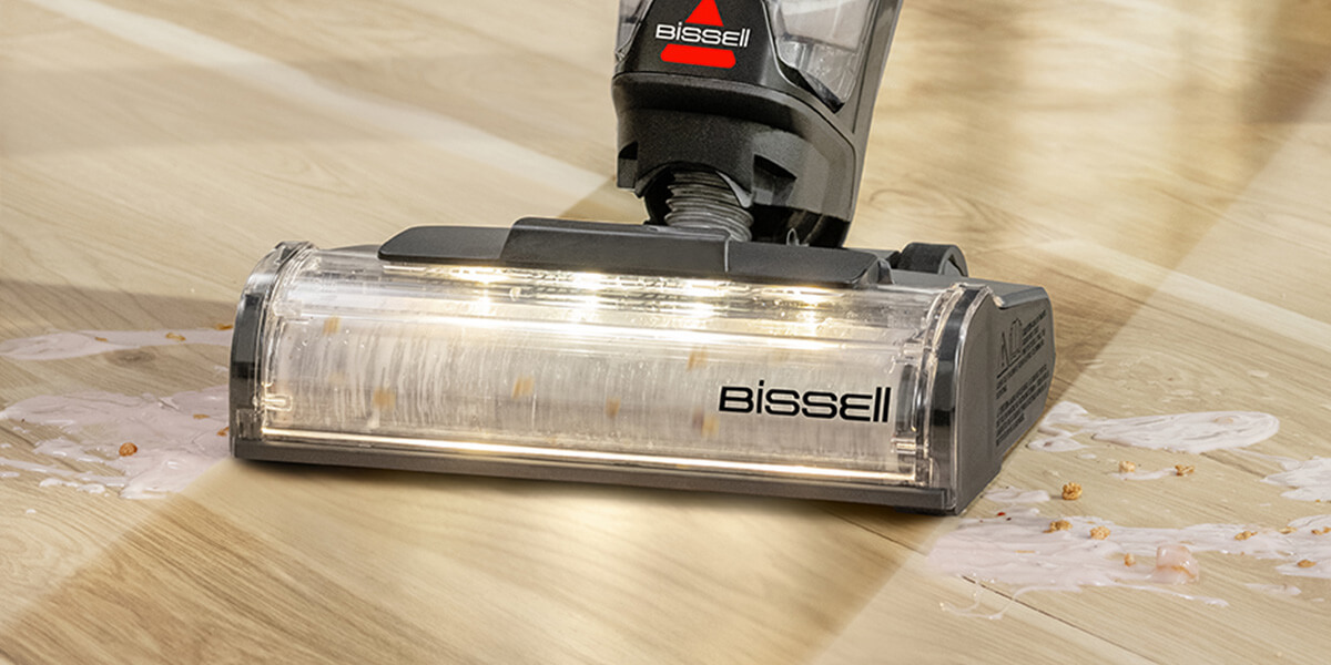 Vysávání a vytírání v jednom kroku