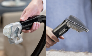 Obsahuje specializované nástavce